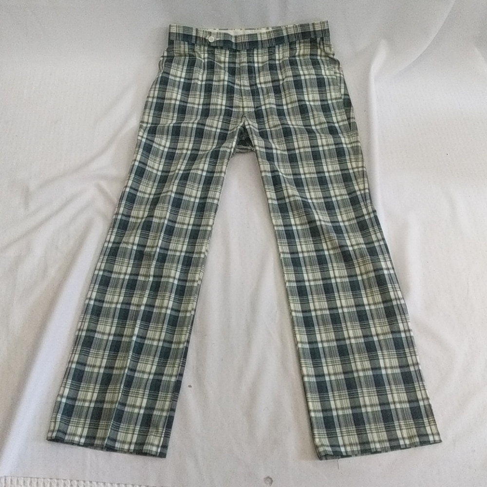 Aureus Vintage multi-colored plaid pants